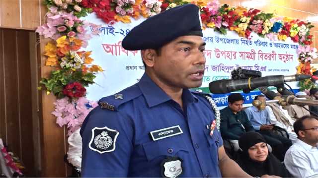 আমরা জনগণের বন্ধু হতে চাই : ওসি আড়াইহাজার 