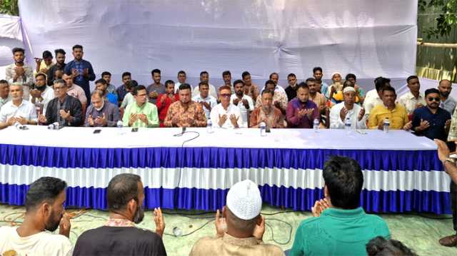 জিয়াউর রহমানের শাহাদাৎ বার্ষিকীতে ধামগড় বিএনপির দোয়া মাহফিল 