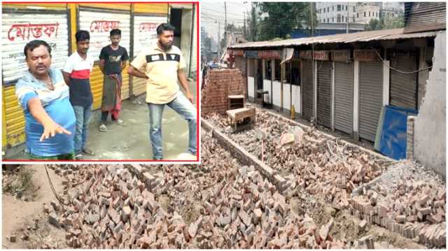 সাবেক কাউন্সিলর ইকবালের লোক পরিচয়ে নির্মাণ কাজ বন্ধ করার অভিযোগ