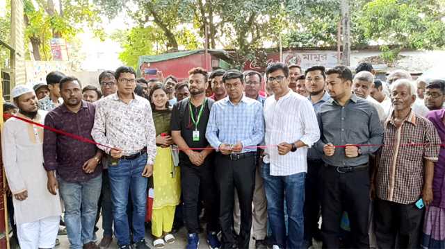 বাংলাদেশ লোক ও কারুশিল্প ফাউন্ডেশন ২য় গেইটে টিকেট বুথ উদ্বোধন