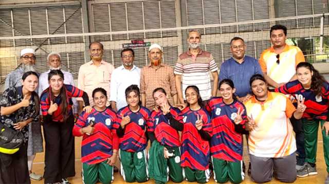 জাতীয় বিশ্ববিদ্যালয় আন্তঃ কলেজ ভলিবল ক্রীড়া প্রতিযোগিতায় চ্যাম্পিয়ন নারায়ণগঞ্জ কলেজ