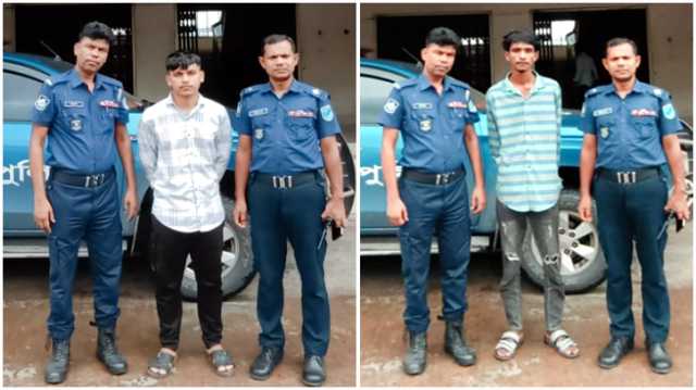 সিদ্ধিরগঞ্জে হেরোইন ও ইয়াবাসহ দুই মাদক কারবারি গ্রেপ্তার