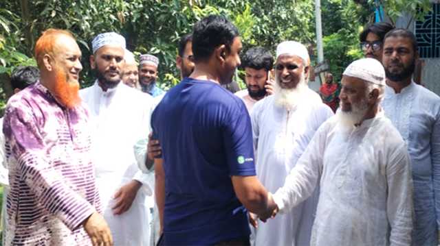 বন্দরে জামায়াতের মনোনীত সাংসদ প্রার্থী মাও. মঈনুদ্দিনের গণসংযোগ  