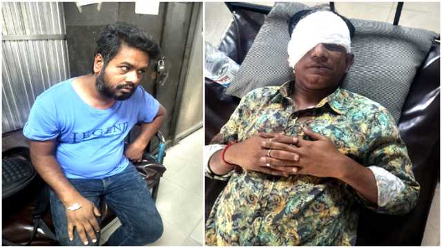ফতুল্লায় সন্ত্রাসী হামলার শিকার সাংবাদিক হৃদয় ও হাবিব, আটক ১