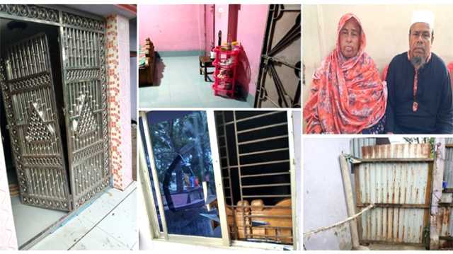 বন্দরে গভীর রাতে বুড়া-বুড়ির বাড়িতে হামলা  