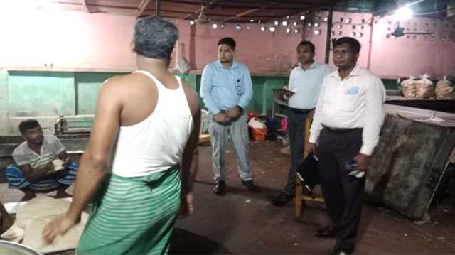 সিদ্ধিরগঞ্জে সেমাই প্রস্তুতকারী কারখানায় অভিযান, জরিমানা  