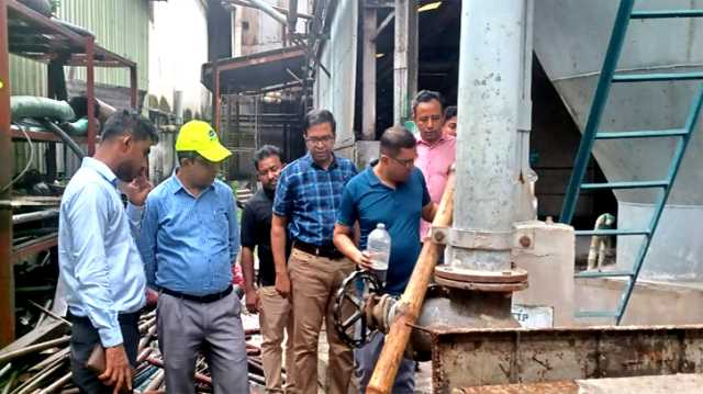 মেঘনা নদীর দূষণ নিয়ন্ত্রণে সোনাগাঁয়ে বিভিন্ন শিল্প প্রতিষ্ঠান পরিদর্শনে পরিবেশ অধিদপ্তর