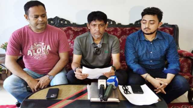 আওয়ামী ক্যাডার ইয়াসিন গং কর্তৃক জোরপূর্বক দোকান দখলের প্রতিবাদে সংবাদ সম্মেলন