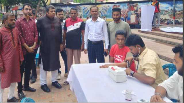 মাসব্যাপী স্বাস্থ্যসেবা কার্যক্রমের উদ্বোধন