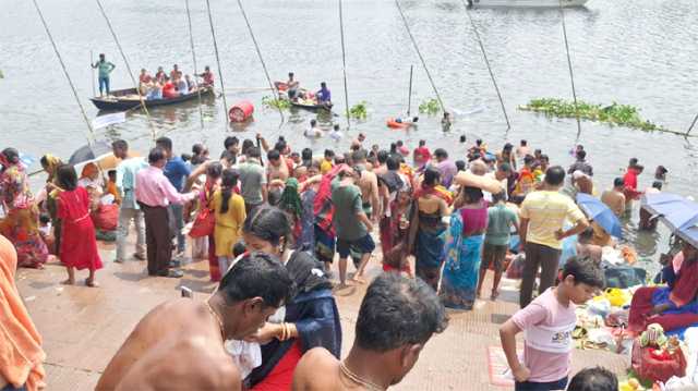 লাঙ্গলবন্দে হিন্দু ধর্মাবলম্বীদের অষ্টমী স্লানোৎসব শুরু 