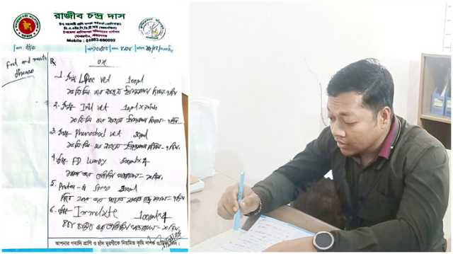 সোনারগাঁয়ে পশু হাসপাতালে কম্পউন্ডারই চিকিৎসক