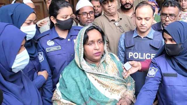 রিমান্ড শেষে আইভী কারাগারে 