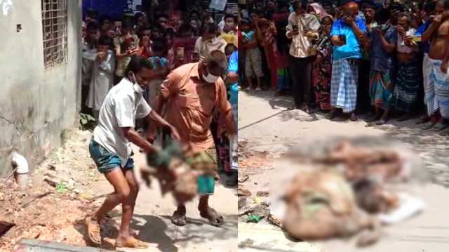 সিদ্ধিরগঞ্জে বস্তাবন্দি দুই নারী ও এক শিশুর খন্ডিত মরদেহ উদ্ধার 