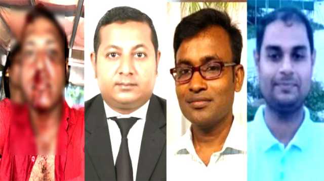 লাঙ্গলবন্দে মন্দিরের কমিটি দখলে সন্ত্রাসী হামলা, মামলায় আসামী ১৭