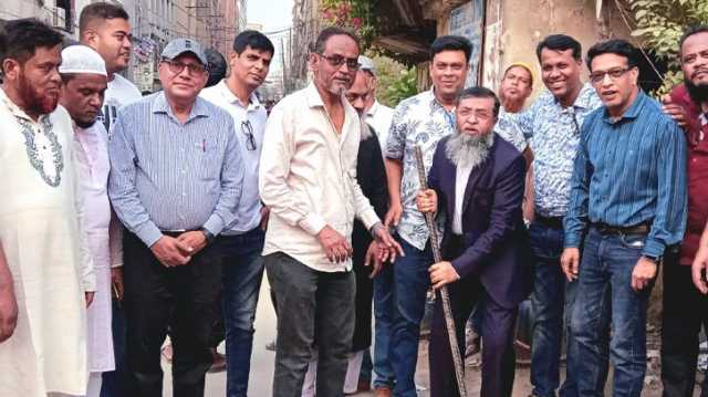 বিসিকে ২নং রোডের প্রধান গেটের ভিত্তি প্রস্তর স্থাপন