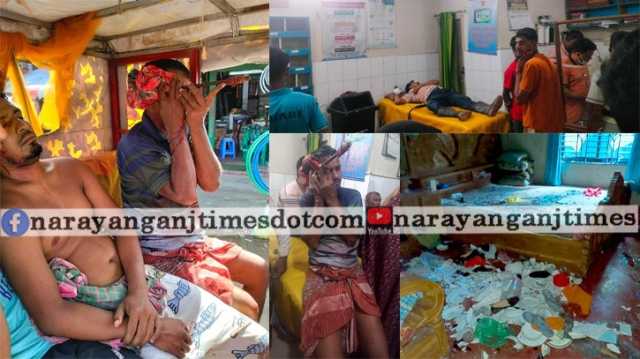 আড়াইহাজারে বিএনপির দুই পক্ষের সংঘর্ষ, আহত ২০, ব্যাপক ভাংচুর 