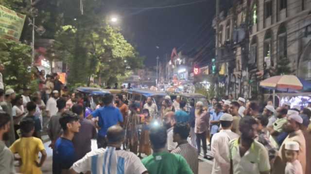 চাষাড়ায় পঞ্চায়েত নেতৃবৃন্দকে মাদক ব্যবসায়ীদের হুমকী, প্রতিবাদে সড়ক অবরোধ 