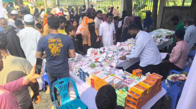 সোনারগাঁয়ের পঞ্চমীঘাটে মামুন মাহমুদের উদ্যোগে ফ্রী মেডিকেল ক্যাম্প