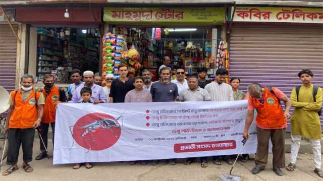 ডেঙ্গু প্রতিরোধে সমন্বিতভাবে জরুরি উদ্যোগ নিতে হবে : তরিকুল সুজন 