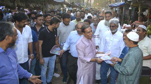 ধানের শীষে ভোট দেয়ার জন্য উদগ্রীব জনগণ : মাসুদুজ্জামান