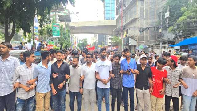 ঢাকায় বিএনপির বিজয় র‍্যালিতে মহানগর ছাত্রদলের অংশগ্রহণ 