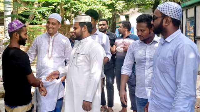 সোনারগাঁয়ে এনসিপির গনসংযোগ 
