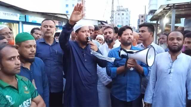ফতুল্লার কায়েমপুরে মাওলানা আবদুল জব্বারের গণসংযোগ 