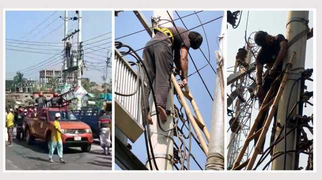 সিদ্ধিরগঞ্জে বিদ্যুৎস্পৃষ্টে বিদ্যুৎ কর্মীর মৃত্যু আহত ২