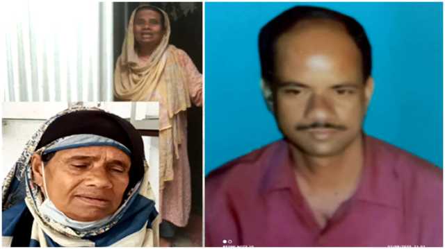 বন্দরে বৃদ্ধ মাকে বাড়ি থেকে বের করে দিল সন্তান   