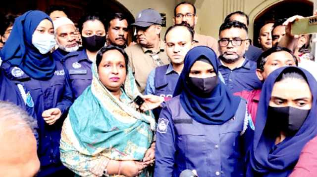 দুই মামলায় সাবেক মেয়র আইভীকে শ্যোন অ্যারেস্ট