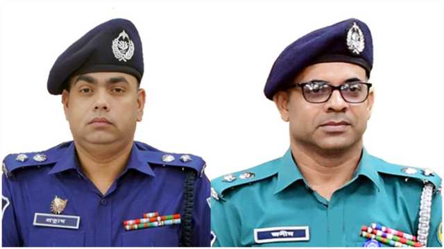  নারায়ণগঞ্জের নয়া পুলিশ সুপার জসীম  উদ্দিন, প্রত্যুষ কুমার সিআইডি
