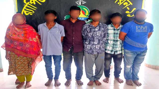 র‌্যাবের উপর হামলা করে শীর্ষ সন্ত্রাসী ছিনতাই, ৬ সহযোগী গ্রেপ্তার