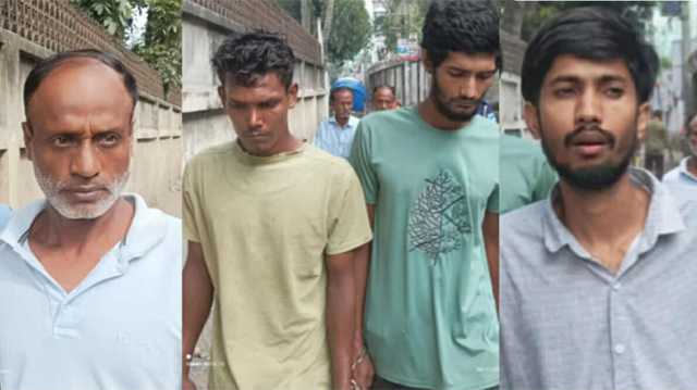 বন্দরে বিভিন্ন ওয়ারেন্টে গ্রেপ্তার ৪ 