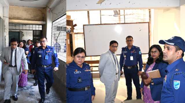 সদর উপজেলার ১৩টি নির্বাচনী কেন্দ্র পরিদর্শন করেন ডিসি রায়হান