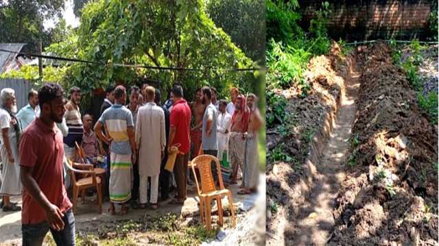 রূপগঞ্জে বিধবা নারীর জমি দখলের পাঁয়তারায় যুবদল নেতা!