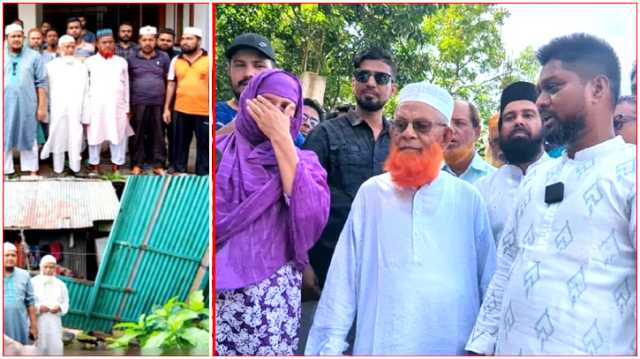 ‎ ১০৫ দিনেও ঠিক হয়নি ক্ষতিগ্রস্ত মুক্তিযোদ্ধার ঘর