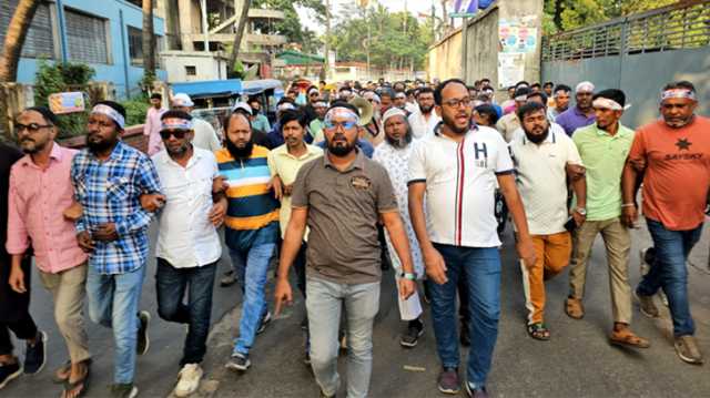 মাসুদুজ্জামানের র‌্যালিতে রিয়াদ-আপনের নেতৃত্বে সদর থানা যুবদলের অংশগ্রহণ 