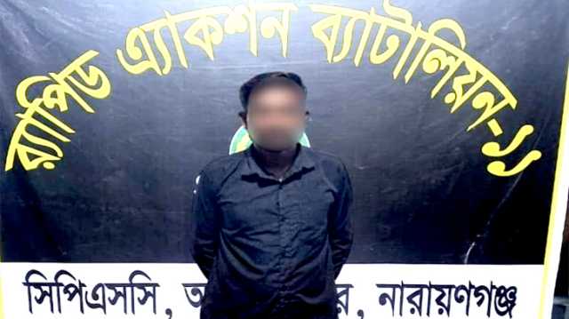 সিদ্ধিরগঞ্জে গৃহবধূকে গলা কেটে হত্যা মামলার প্রধান আসামি গ্রেপ্তা