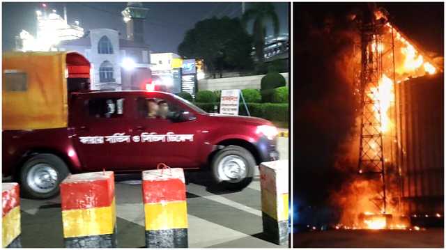 মেঘনা গ্রুপের চিনি কারখানায় অগ্নিকাণ্ড, দেড়ঘন্টার চেষ্টায় নয়ন্ত্রণে