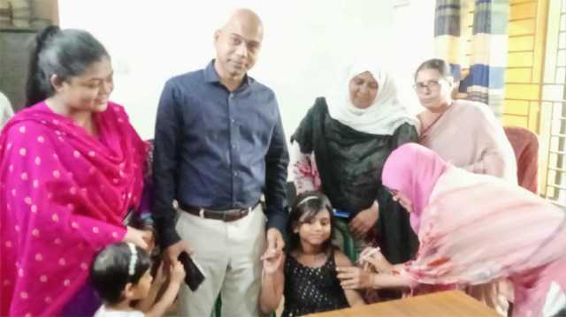 গুজবে কান না দিয়ে আপনার সস্তানকে টাইফয়েডের টিকা দিন : এডিসি আলমগীর