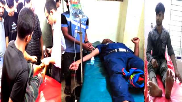 মেঘনা নদীতে পুলিশ-নৌ চাঁদাবাজ গোলাগুলি : তিন পুলিশসহ আহত ৫ 