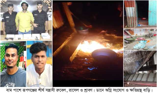 রূপগঞ্জে মামলার বাদিকে মধ্যরাতে আগুন দিয়ে পুড়িয়ে হত্যার চেষ্টা, হুমকি