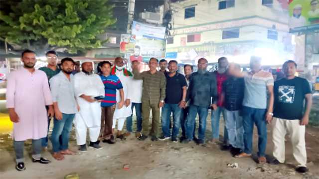 আওয়ামী লীগের লকডাউনের প্রতিবাদে ৮নং ওয়ার্ড বিএনপির বিক্ষোভ মিছিল
