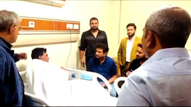 অসুস্থ ভিপি রাজিবের খোঁজখবর নিলেন বিএনপি নেতা আজাদ