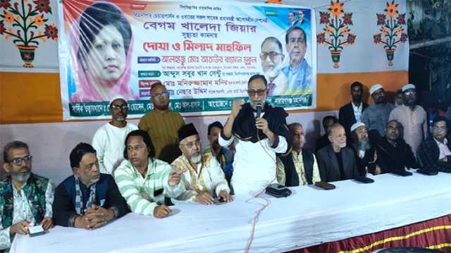 বেগম খালেদা জিয়ার রোগমুক্তি কামনায় ২৫ নং ওয়ার্ড বিএনপি দোয়া 