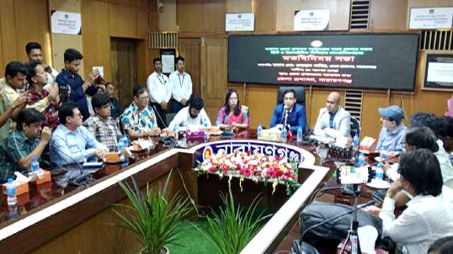 নবাগত জেলা প্রশাসকের সাথে সাংবাদিকদের মতবিনিময় 