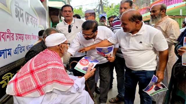 ১১ ও ১২নং ওয়ার্ডে বাবুলের পক্ষে খোকন  শাহ্ ও বরকত উল্লাহর গণসংযোগ