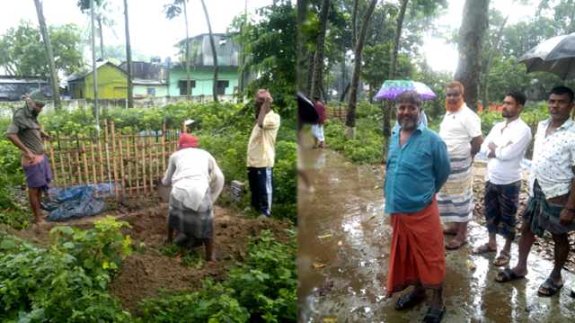 রূপগঞ্জে দাফনের এক বছর পর যুবকের মরদেহ উত্তোলন