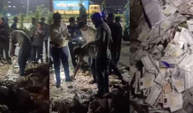 নারায়ণগঞ্জে ভাগাড় থেকে ৫ বস্তা এনআইডি উদ্ধার, জিডি