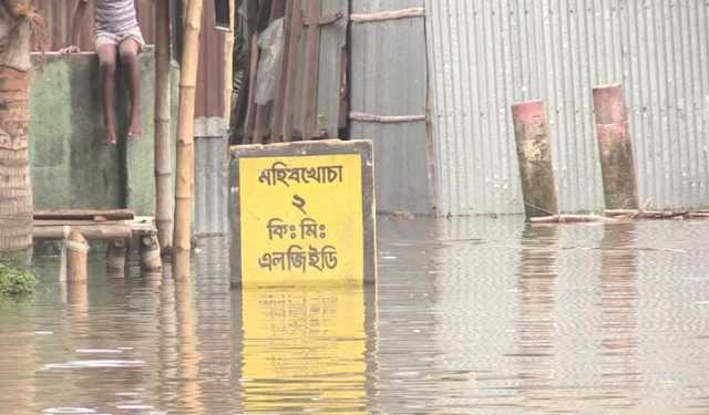 তিস্তা পাড়ের ৫ হাজার পরিবার পানিবন্দি
